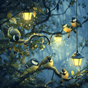 อัลบัม Rain's Gentle Lullabies: Binaural Birds in Sleep Harmony - 92 96 Hz ศิลปิน Oh so Tired