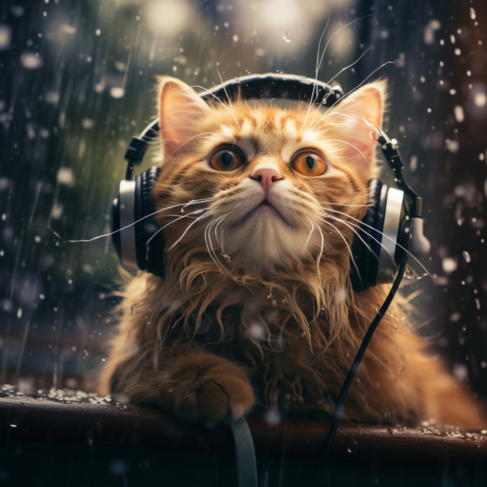 Stream Cat Calm Serene