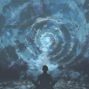 อัลบัม Binaural Thunder: Meditation Echoes ศิลปิน Meditation Music Library