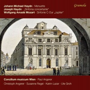 อัลบัม M. Haydn: 6 Minuetti, (P. 70) - J. Haydn: Sinfonia concertante, Hob. I:105 - Mozart: Symphony No. 41, K. 551 ศิลปิน Concilium Musicum Wien