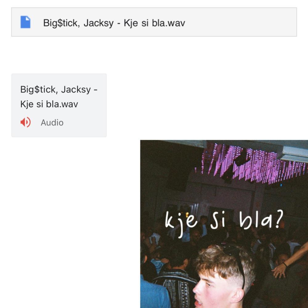 Kje si bla? (feat. Jacksy) (Explicit)
