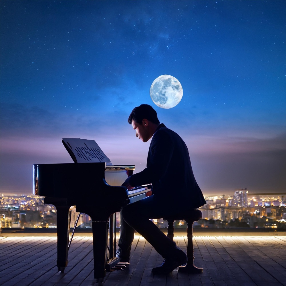 Notas De Jazz De Noche Serena
