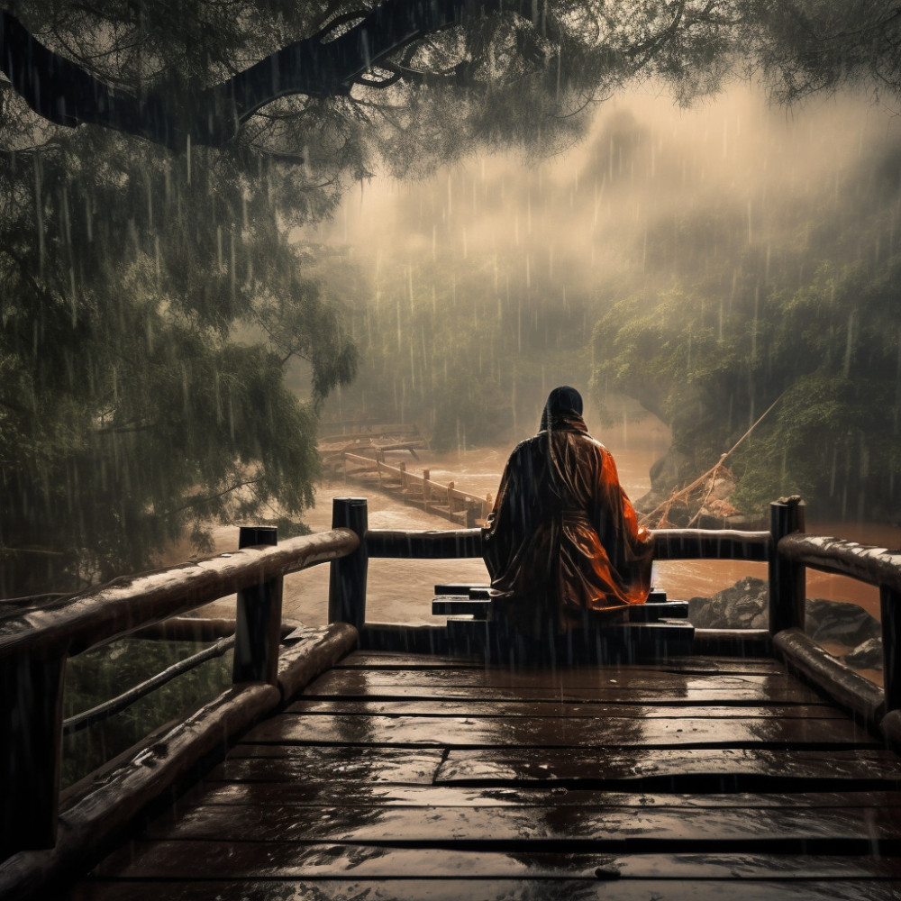 Rain Meditation Yoga Flow Harmony