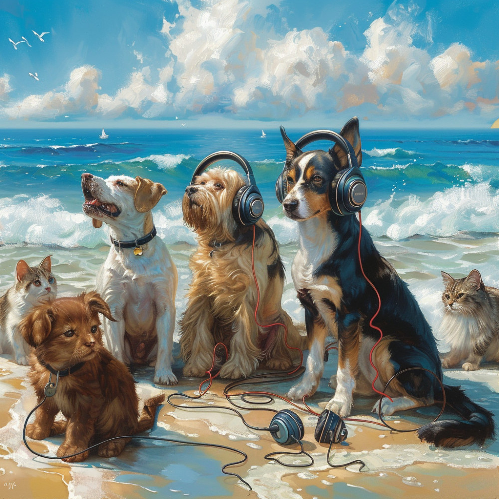 Soothing Ocean Vibes for Pets