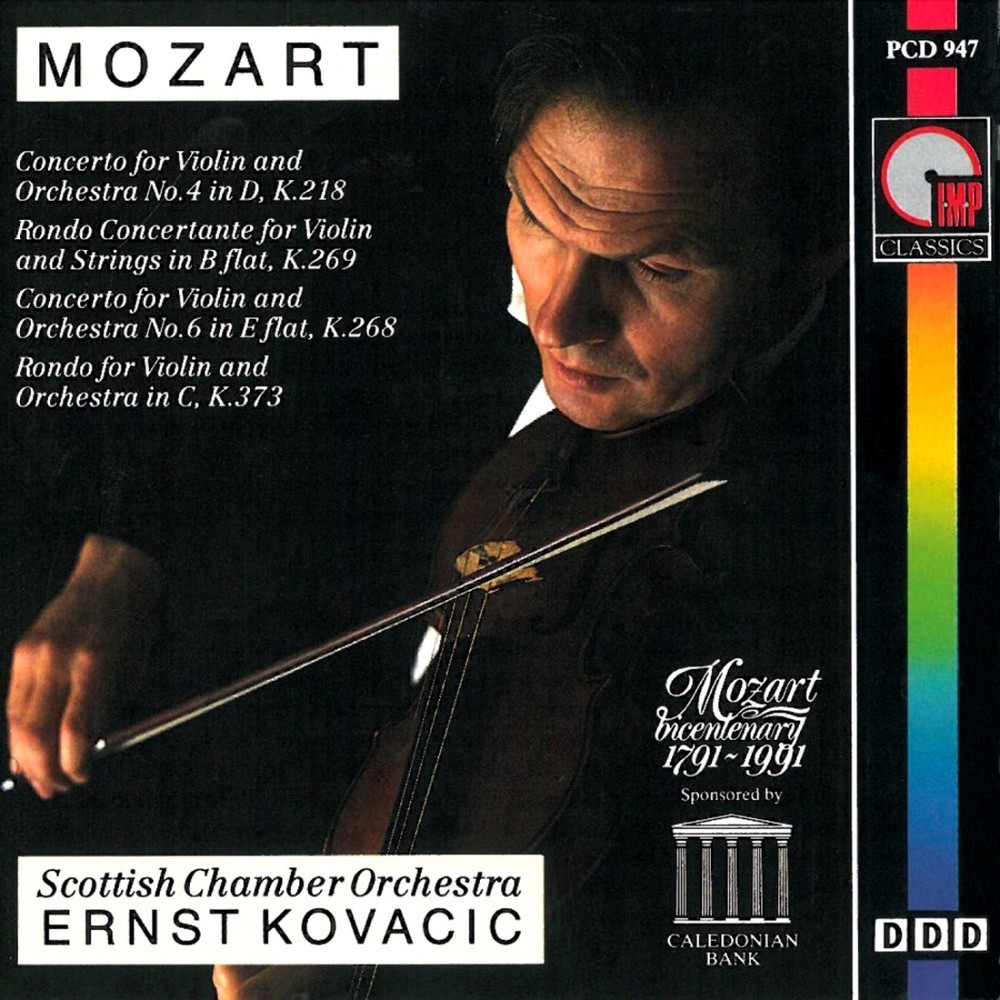 Concerto for Violin and Orchestra No. 6 in E-Flat Major, K. 269: III. Rondo- Allegretto