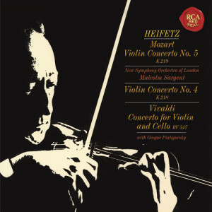 Mozart: Violin Concertos No. 4 in D Major, K. 218 & No. 5 in A Major, K. 219 "Turkish" - Vivaldi: Concerto for Violin and Cello in B-Flat Major, RV 547 ((Heifetz Remastered))