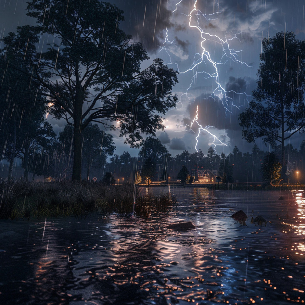 Calm of the Nighttime Storm