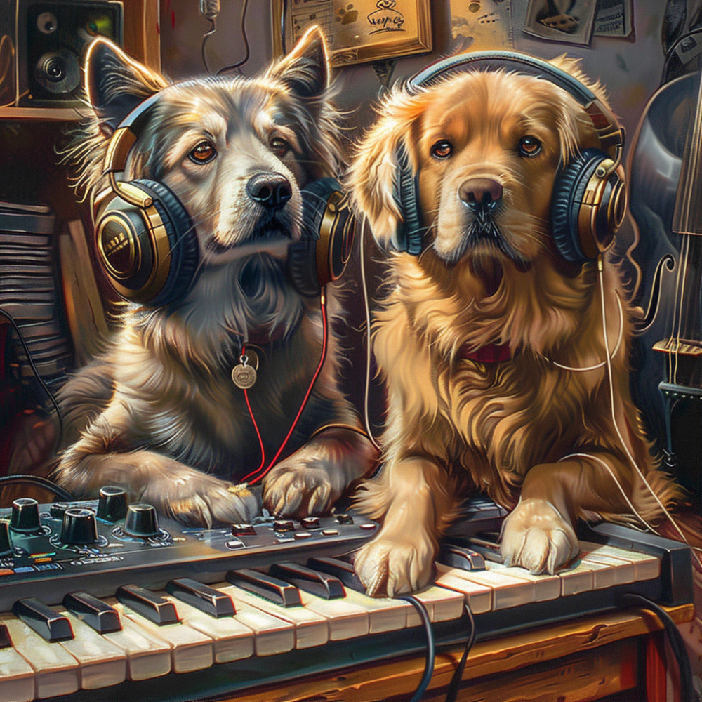 Puppy Playdate Groovy Harmonics