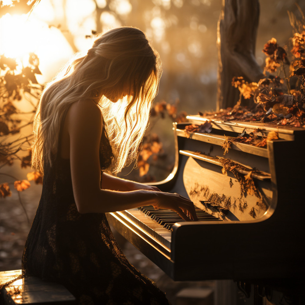 Melodías Celestiales Del Piano: Abrazando La Calma