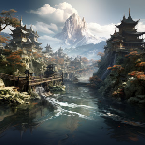 Calm Meditation Music的專輯Whispering Winds: an Enigmatic Journey Through New Age Harmonies