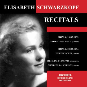 อัลบัม Schubert, Brahms & Others: Art Songs (Live) ศิลปิน Elisabeth Schwarzkopf