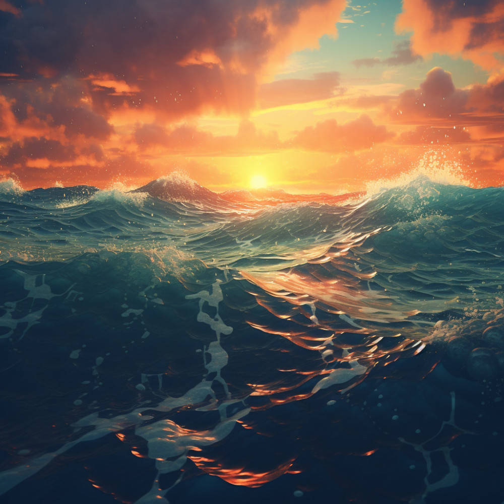 Ocean Wave Efficiency Beats