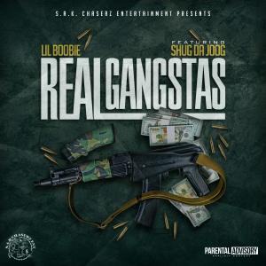 ดาวน์โหลดและฟังเพลง Real Gangstas (feat. Shug Da Joog) (Explicit) พร้อมเนื้อเพลงจาก Lil BooBie