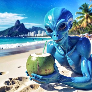 收聽DJ BENIN的BLUE ALIEN (Explicit)歌詞歌曲