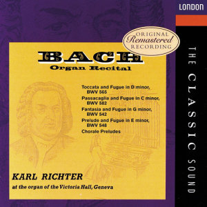 ดาวน์โหลดและฟังเพลง J.S. Bach: Passacaglia in C Minor, BWV 582 พร้อมเนื้อเพลงจาก Karl Richter