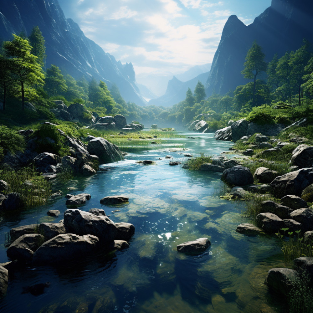 River’s Melody Embraces Nature