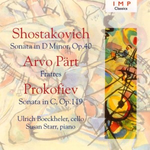 อัลบัม Shostakovich: Sonata In D Minor, Op.40 - Arvo Part: Fratres - Prokofiev: Sonata In C, Op.119 ศิลปิน Susan Starr