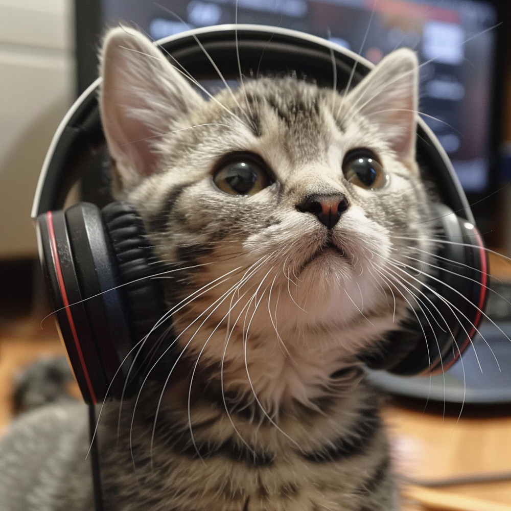 Lounge De Gato Lofi En Ambientes Suaves