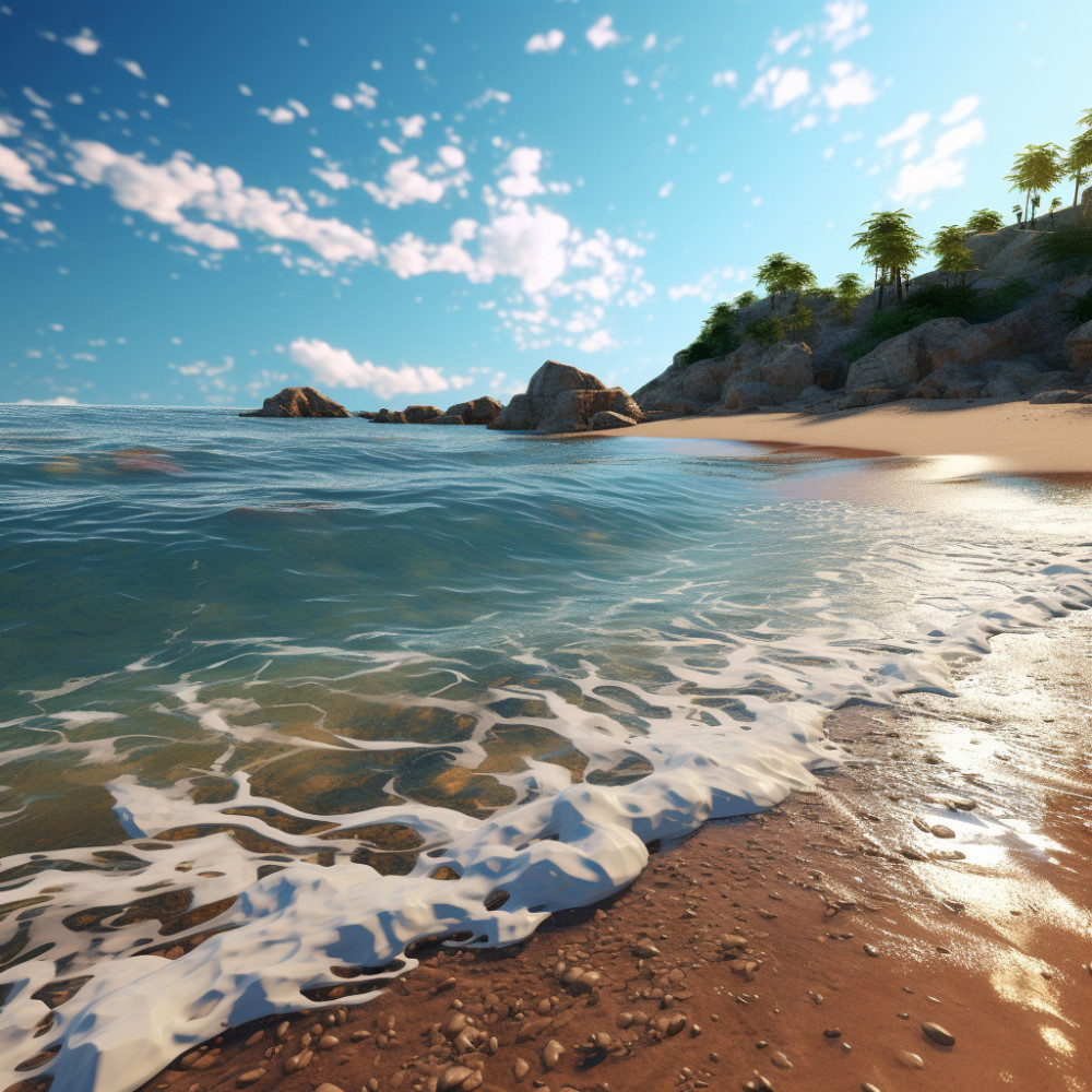 Ocean's Peaceful Ambiance for Pets