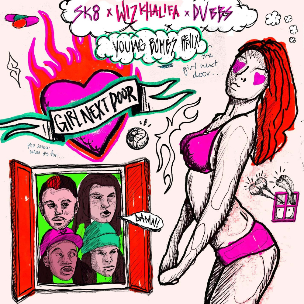 Girl Next Door[feat. Wiz Khalifa, DVBBS] (Young Bombs Remix|Explicit)