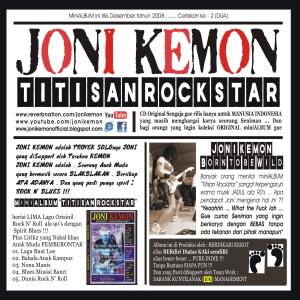 อัลบัม Titisan Rockstar ศิลปิน Joni Kemon