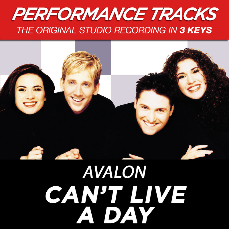 Can't Live A Day (Performance Track In Key Of Gb/Ab)