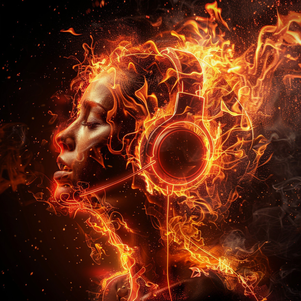 Fire's Midnight Calm