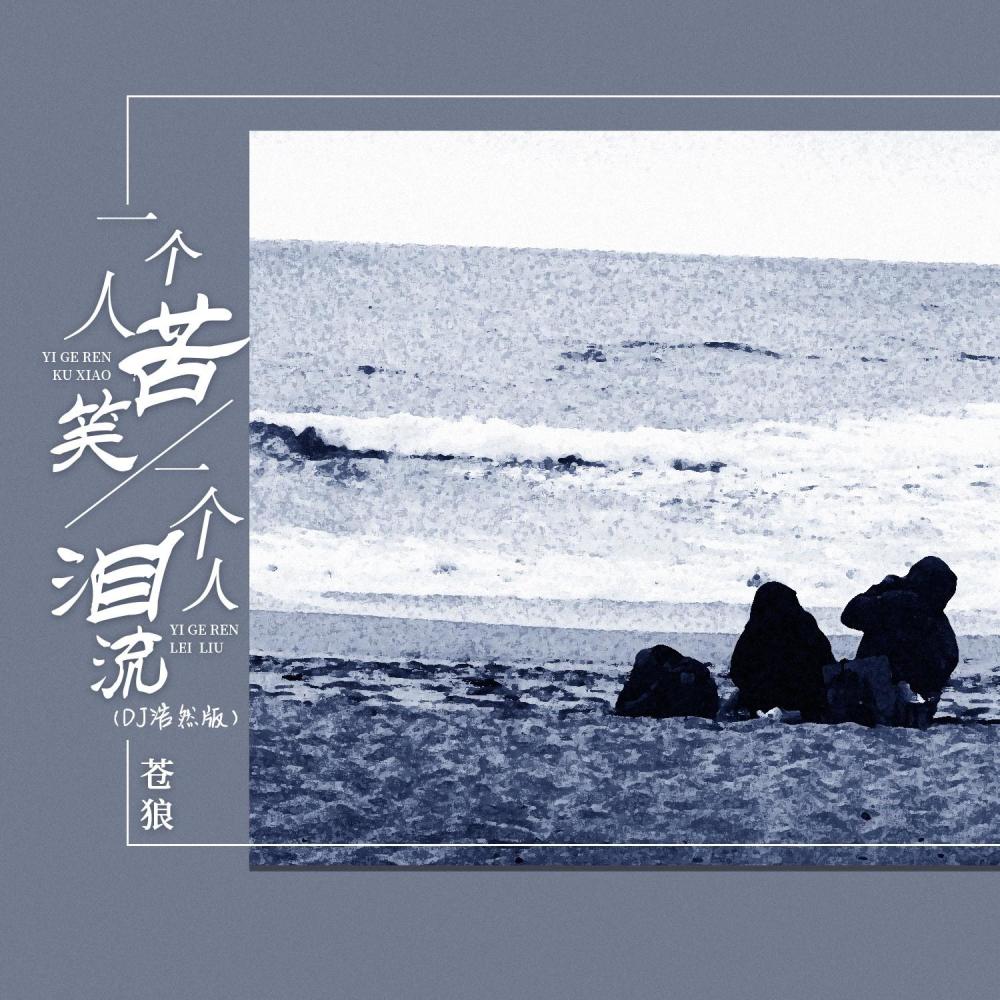 一个人苦笑一个人泪流 (DJ浩然版伴奏)