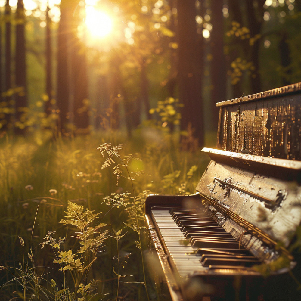 Resonancia De Piano De Brisa De Las Tierras Altas