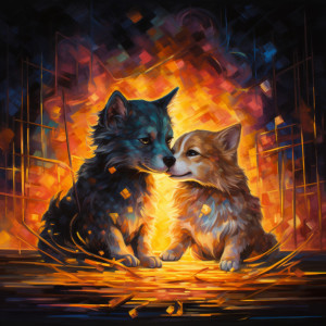 Music for Pets Specialists的專輯Comforting Flames: Pets Fire Comfort