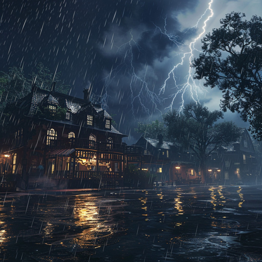Sleep in the Calming Thunder