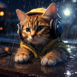 ดาวน์โหลดและฟังเพลง Cat Ease in Rain พร้อมเนื้อเพลงจาก Calming Music for Cats