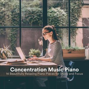 Concentration Music Piano: 14 Beautifully Relaxing Piano Pieces for Study and Focus dari Christopher Somas