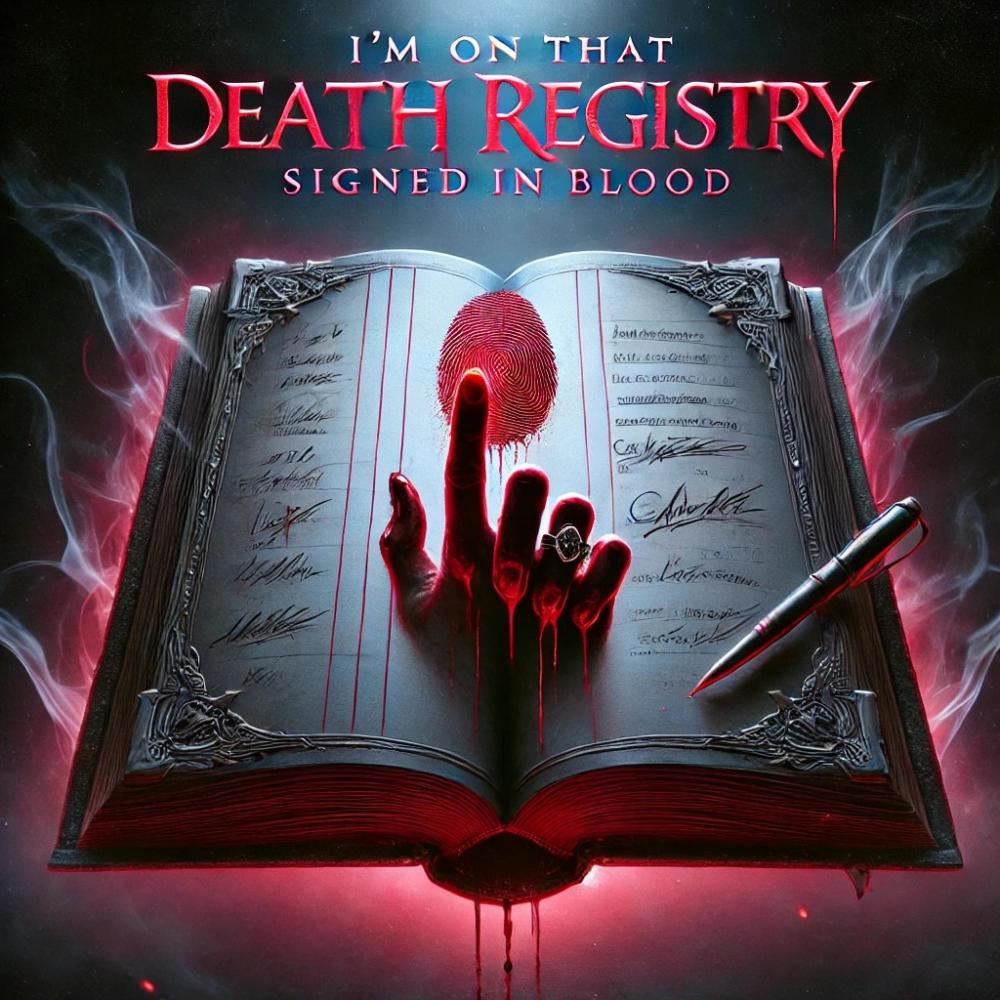 On the Death Registry, sign in blood (feat. UDIO)