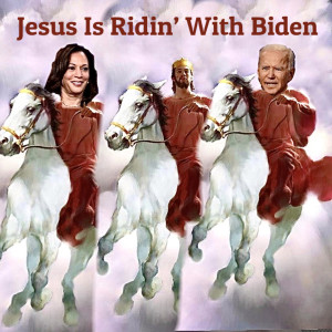 Dengarkan Jesus Is Ridin' with Biden (Explicit) lagu dari Abby Feldman dengan lirik