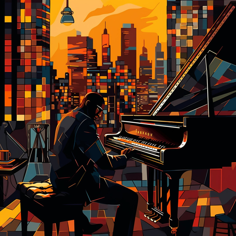 Urban Twilight Jazz Piano
