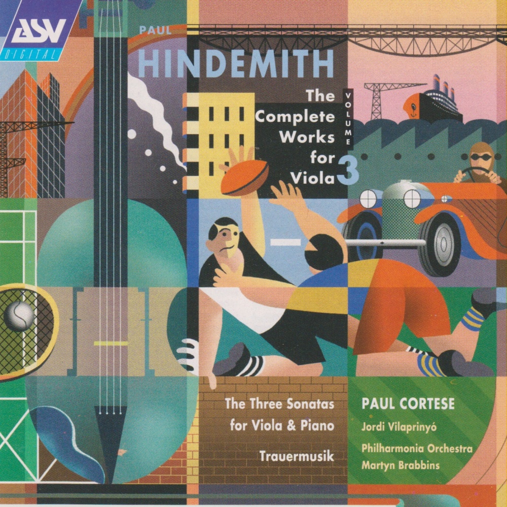 Hindemith: Sonata for viola and piano (1939) - 4. Finale. Leicht bewegt