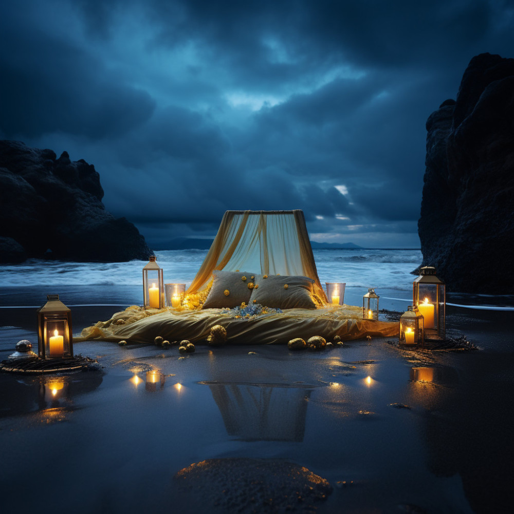 Serene Thunderous Nightfal