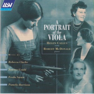 Helen Callus的專輯A Portrait Of The Viola