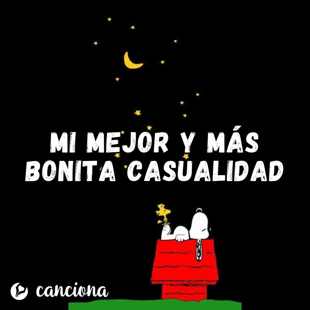 Mi mejor y más bonita casualidad