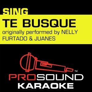 ProSound Karaoke Band的專輯Te Busqué (Originally Performed by Nelly Furtado & Juanes) [Instrumental Version]