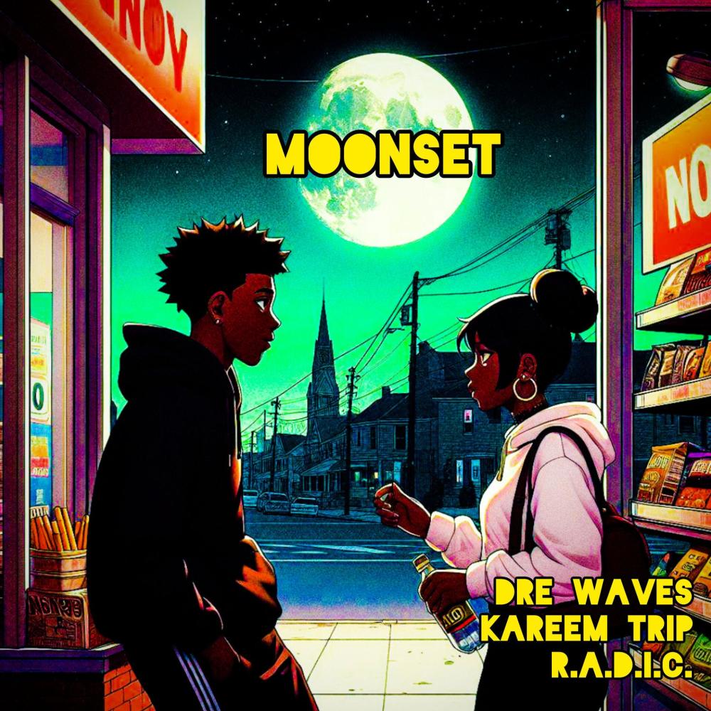 Moonset (feat. Dre Wave$ & Kareem Trip) (Explicit)