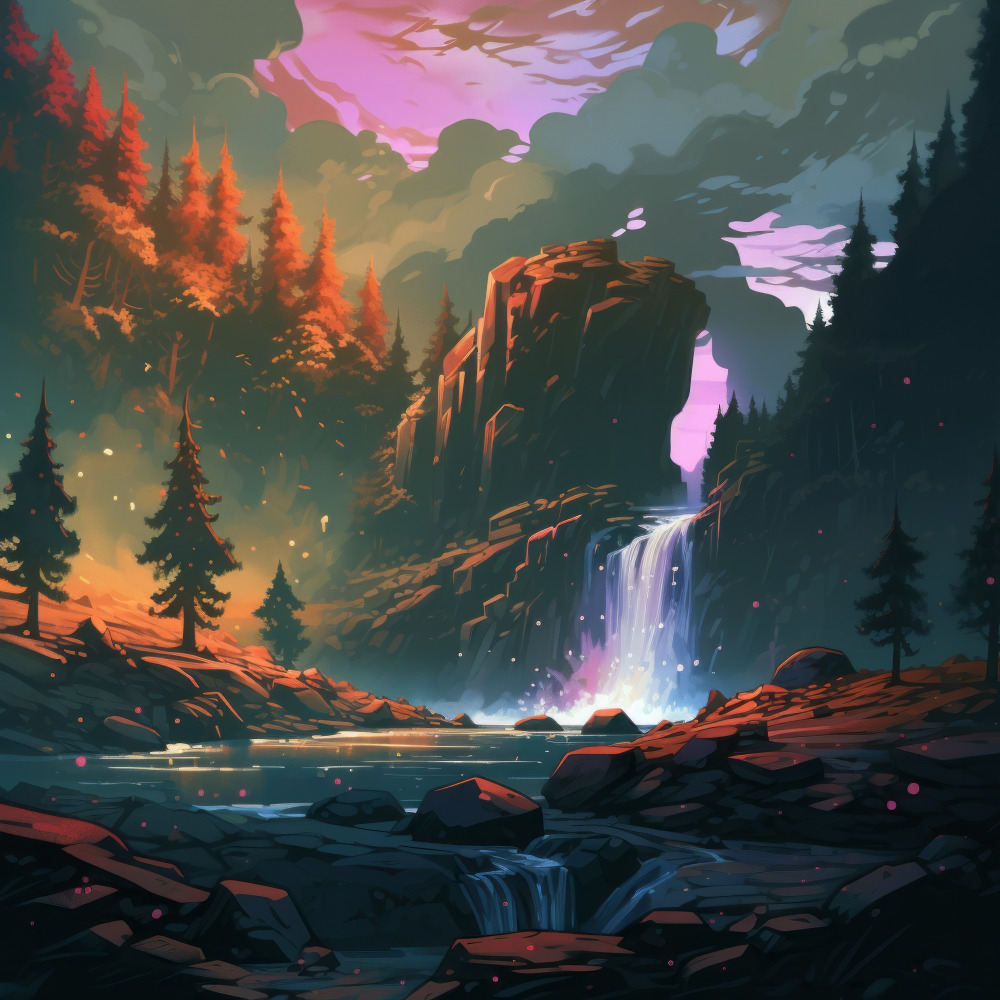 The Waterfall's Harmonic Flow