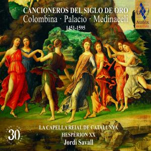 Jordi Savall的專輯Cancioneros del Siglo de Oro (Colombina- Palacio- Medinaceli 1451-1595)