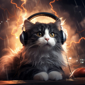 Music For Cats and Dogs的專輯Thunder Whiskers: Cat Soothing Sounds