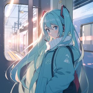 Dengarkan lagu 友達 (feat. 初音ミク) nyanyian ハオピン dengan lirik