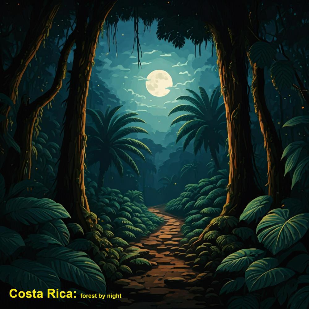Costa Rica: Forest by Night