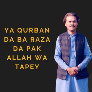 Listen to Ya Qurban Da Ba Raza Da Pak Allah Wa Tapey song with lyrics from Bahadar Zaib