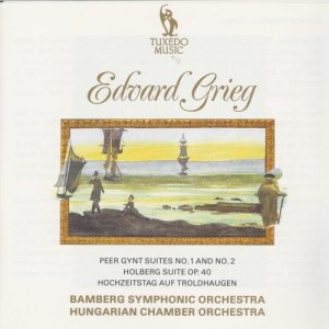 อัลบัม Grieg: Peer Gynt Suites No. 1 & No. 2,  Holberg Suite, Op. 40 & Hochzeitstag auf Troldhaugen ศิลปิน Bamberg Symphonic Orchestra
