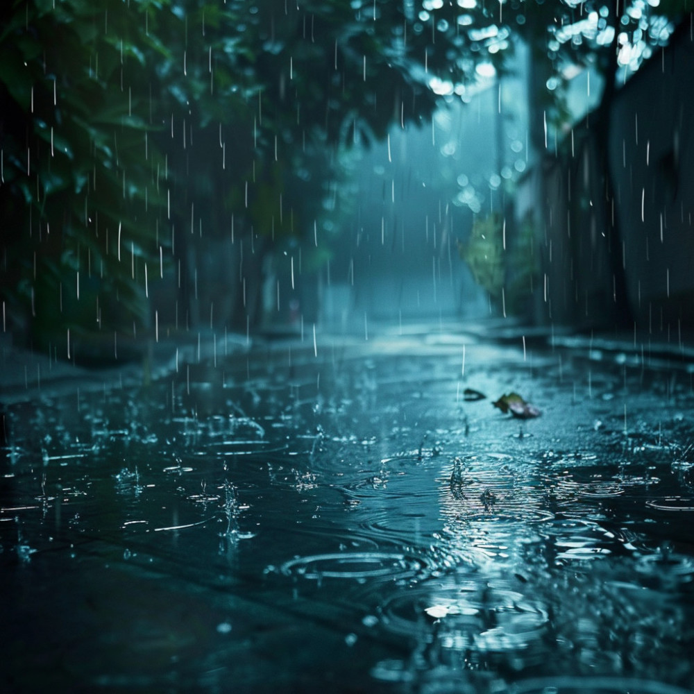 Comfort in the Rain's Whisper